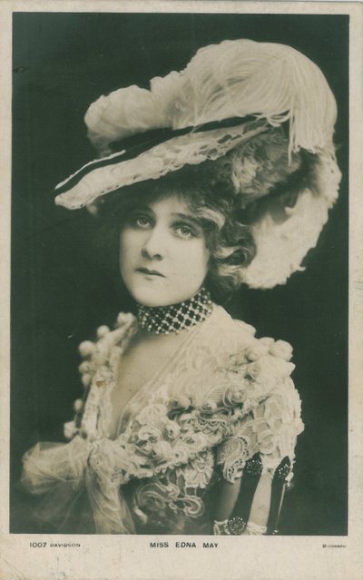 Celebrities of the Stage: Miss Edna May, c.1903-08 by English Photographer